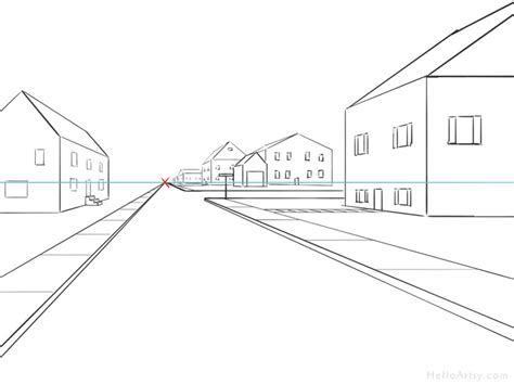 One Point Perspective Drawing Step By Step Guide For Beginners