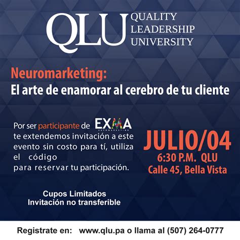 4 De Julio Conferencia Internacional EXMA Neuromarketing El Arte