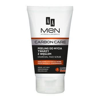 AA Men Carbon Care peeling do mycia twarzy z węglem 150 ml