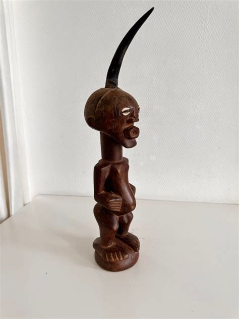 Power Image Fetish Horn Wood Nkisi Songye DR Congo Catawiki