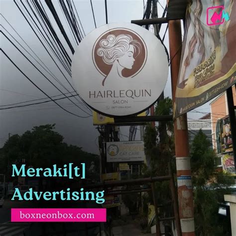 Meraki Advertising Jasa Pembuatan Neonbox Dan Huruf Timbul