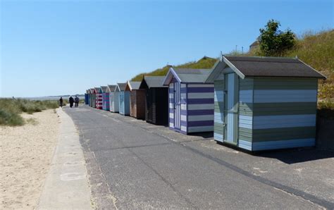 Beach Huts And Promenade In Lowestoft © Mat Fascione Geograph