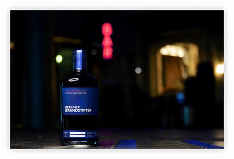 Berlin Dark Dry Gin Berliner Brandstifter