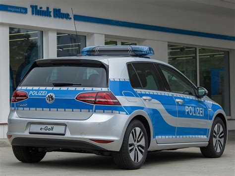 2014 Volkswagen E Golf Polizei Electric Police Emergency