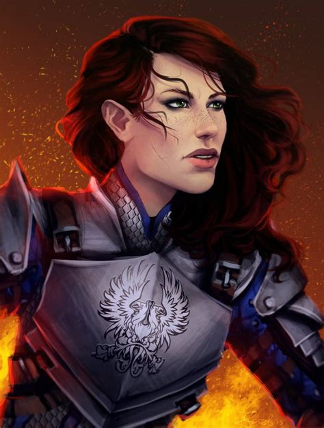 Commission Elissa Cousland Dragon Age Origins Dragon Age Series