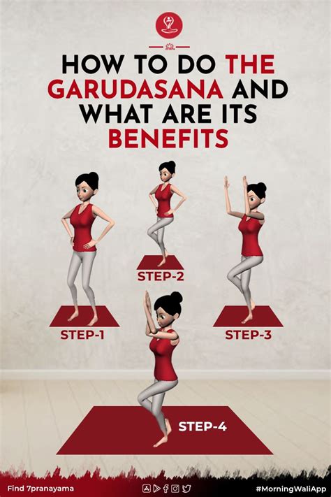 Garudasana eagle pose how to do preparatory follow up benefits – Artofit