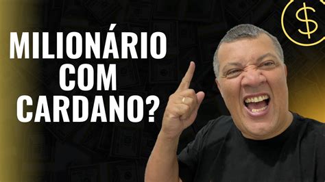 ADA CARDANO AINDA DÁ PARA FICAR RICO ESSE PROJETO cardano