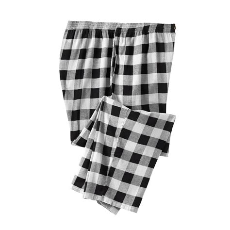 Kingsize Kingsize Mens Big And Tall Flannel Plaid Pajama Pants Tall