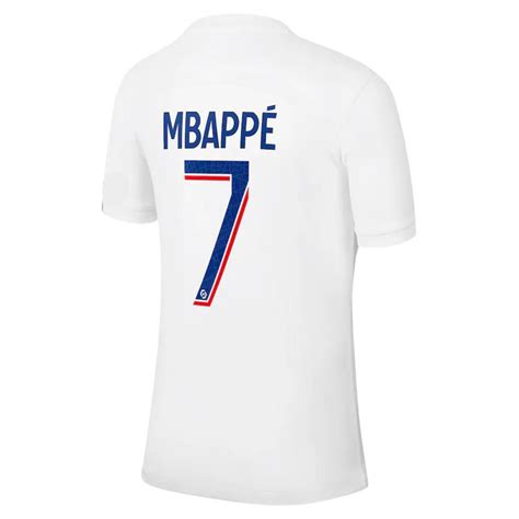 Men's Paris Saint-Germain Kylian Mbappé 2022/23 Nike Stadium Third ...