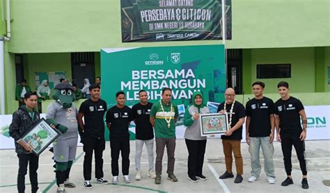 Kolaborasi Citicon Dan Persebaya Dorong Pembangunan Lebih Wani Suara