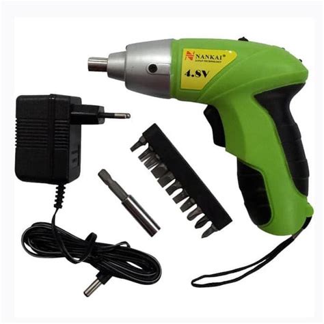 Jual Obeng Tangan Elektrik Charger Cordless Screwdriver Nankai Shopee