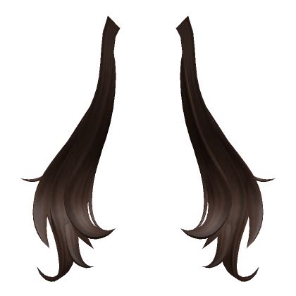 Brown Fluffy Pigtails Extensions S Code Price RblxTrade