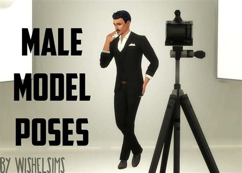 Male Model Pose Pack Sims File