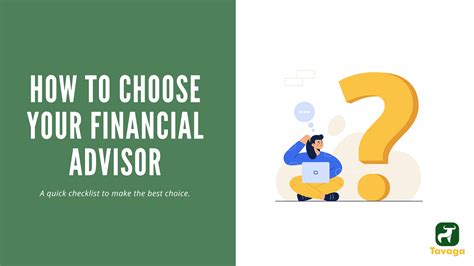 How To Choose Your Financial Advisor