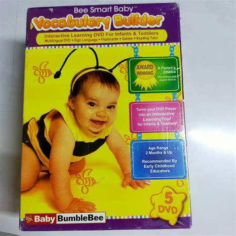 Bee Smart Baby Vocabulary Builder Dvd Box Set Lazada Ph