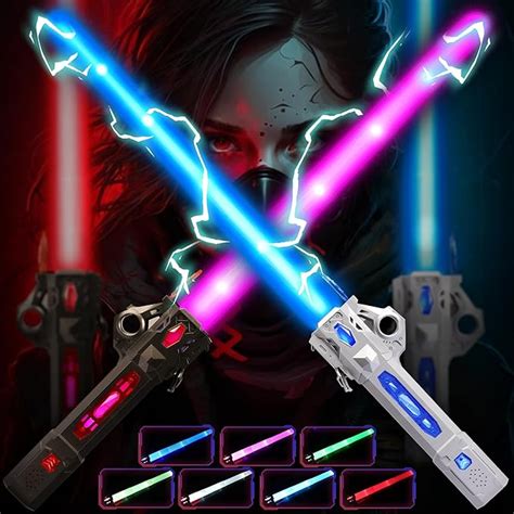 Pack Light Sabers Color Lightsaber Sword For Starwars With Fx