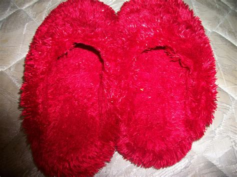 Red Fuzzy Slippers Ftw By Renthead44 On Deviantart