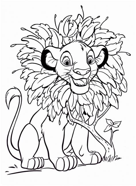 The Lion King Hakuna Matata Coloring Pages