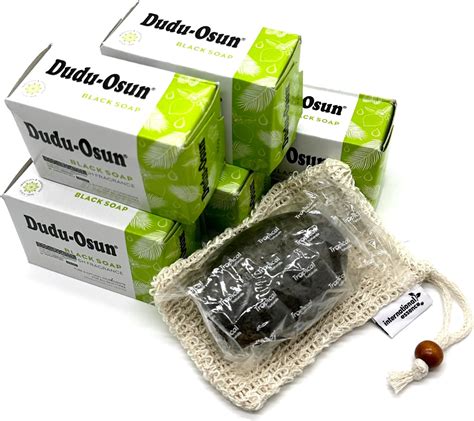 Amazon Tropical Natural Dudo Osun Black Soap G Packs