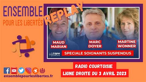 Replay De Martine Wonner Sur Radio Courtoisie Ligne Droite Du Avril