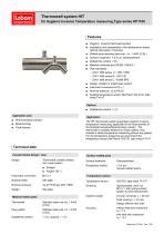 Termómetro de resistencia GA2730 LABOM Mess und Regeltechnik GmbH