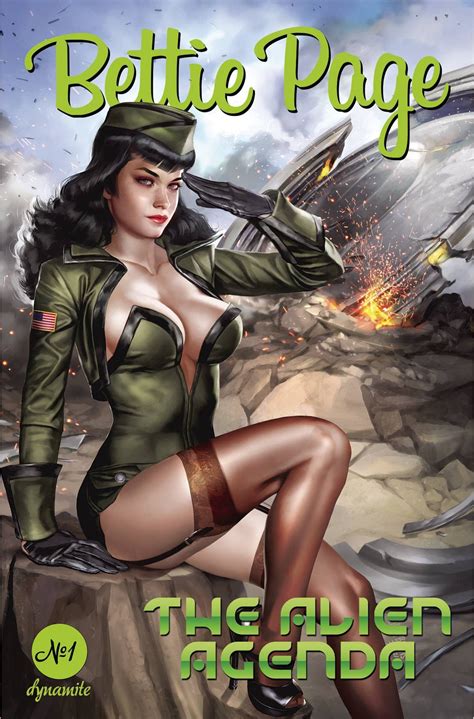 Bettie Page Has An Alien Agenda In Dynamite March Solicitations