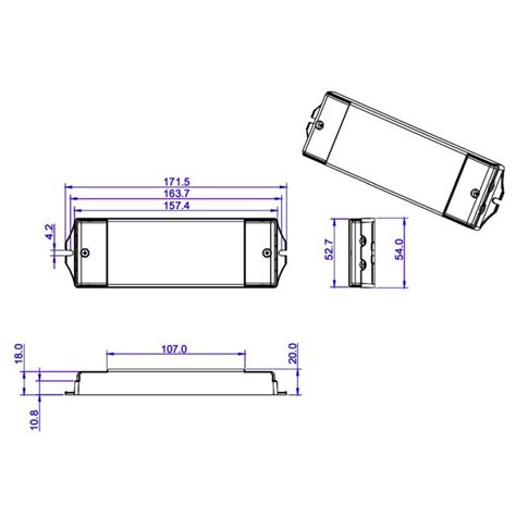 Driver Led In Constant Current 40w ELV Dimmable