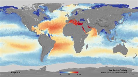 ESA - Global sea-surface salinity