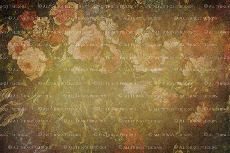 10 Fine Art Textures Floral Background Set 3 Photography Etsy