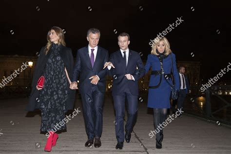 Mauricio Macri Emmanuel Macron Editorial Stock Photo Stock Image