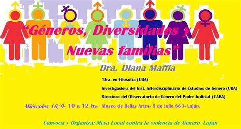 Diana Maff A Blog Archive G Neros Diversidades Y Nuevas Familias