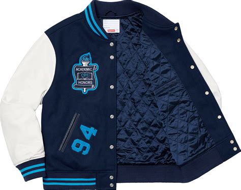 Team Varsity Jacket Fall Winter 2019 Supreme