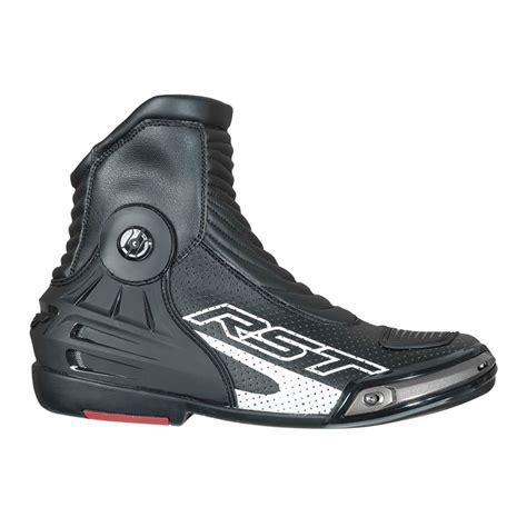 Rst Tractech Evo Iii Short Motorcycle Boots Black Motardinn