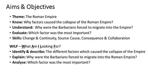 Why did the Roman Empire collapse? | Teaching Resources