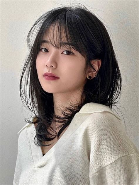 15 Stylish Korean Haircuts For Women With Medium Hair Thepinkgoose