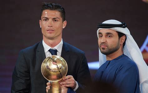 Cristiano Ronaldo Best Player Of The Year Globe Soccer Awards