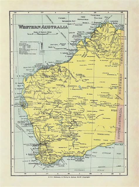 Large Detailed Map Of Western Australia With Cities And 50 Off