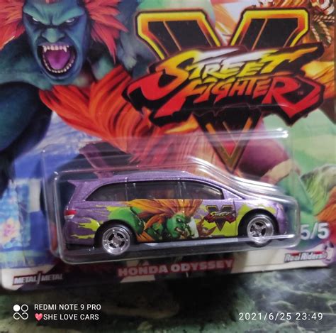 Hot Wheels Premium Pop Culture Series Honda Odyssey Hobbies Toys Toys Games On Carousell
