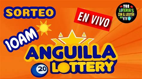 Sorteo Anguilla Lottery 10 de la Mañana en VIVO de hoy lunes 3 de