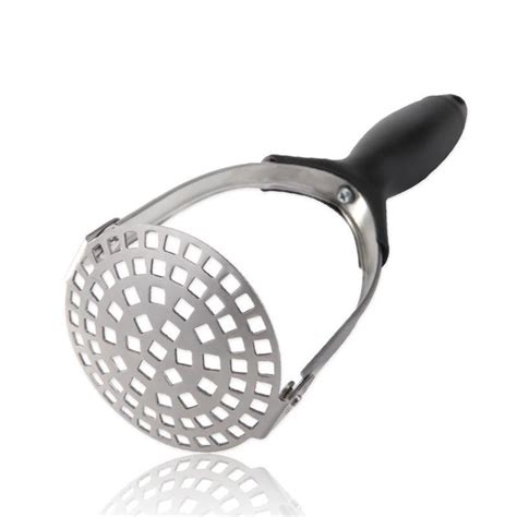 Stainless Steel Hand Held Potato Masher For Smooth Mashed Potatoes