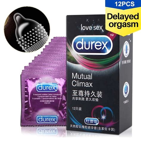 Durex Ultra Thin Condoms For Men Ribbed Dotted Long Lasting Penis