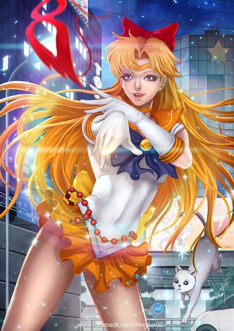 Aino Minako Sailor Venus And Artemis Bishoujo Senshi Sailor Moon