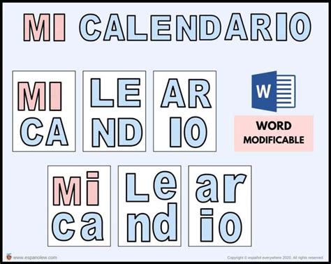 Calendario En La Clase De Espa Ol Rutinas En Clase De Ele Para Ni Os