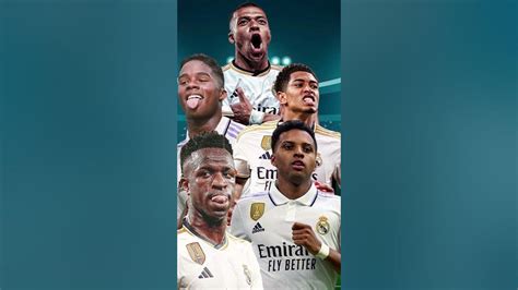 Super Time Do Real Madrid MbappÉ Vini Jr Rodrygo Endrick E