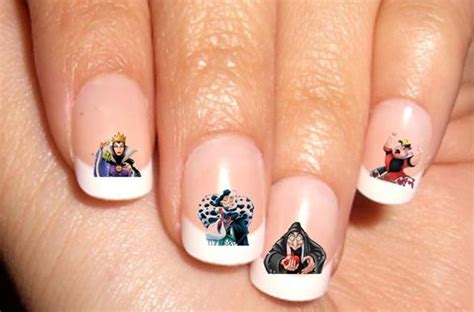 Items Similar To Disney Villains Female Nail Art Water Transfer Decal