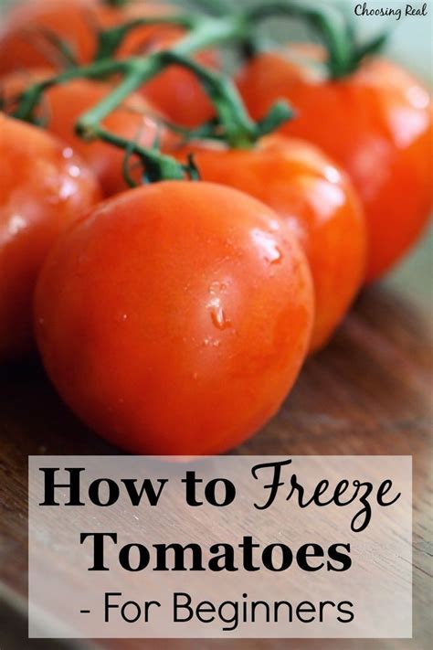 Freezing Tomatoes Is A Great Way To Preserve Your Harvest Without Needing A Pressure Cooker