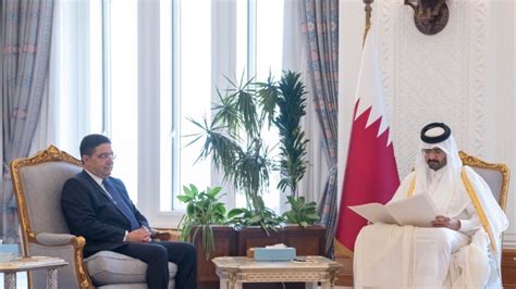 Bourita Se Rend Doha Pour Remettre Un Message Royal L Mir Du Qatar