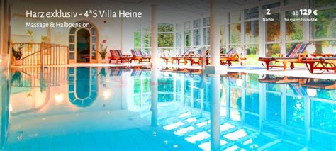 Wellness Im Harz Tage Im S Hotel Inkl Massage Halbpension