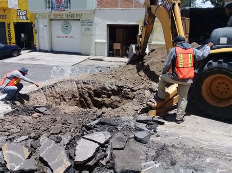 Inicia Rehabilitaci N De Drenaje Sanitario En Calle Abasolo