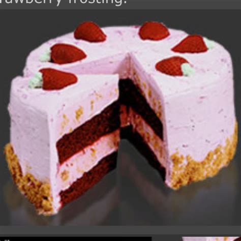 Cold Stone Creamerys Strawberry Passion Ice Cream Cake Jeremys